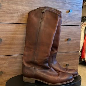 FRYE Melissa Button 2 wide calf sz 10